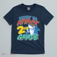Ready to Attack 2nd Grade Shark T-Shirt thumb 5