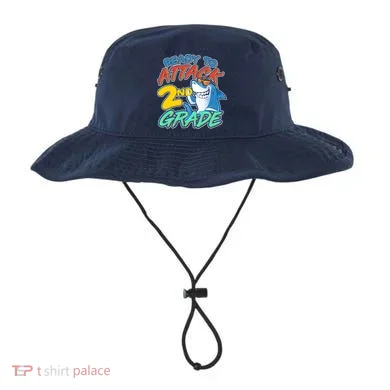 Ready to Attack 2nd Grade Shark Bucket Hat