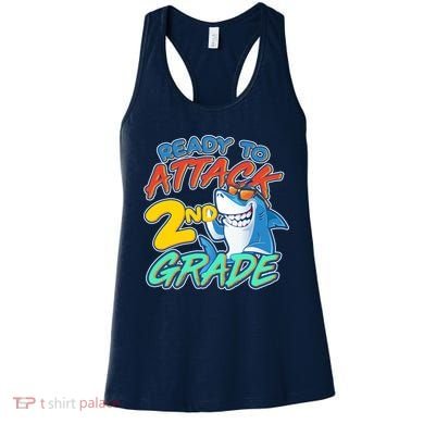 Ready to Attack 2nd Grade Shark Women's Tank Top