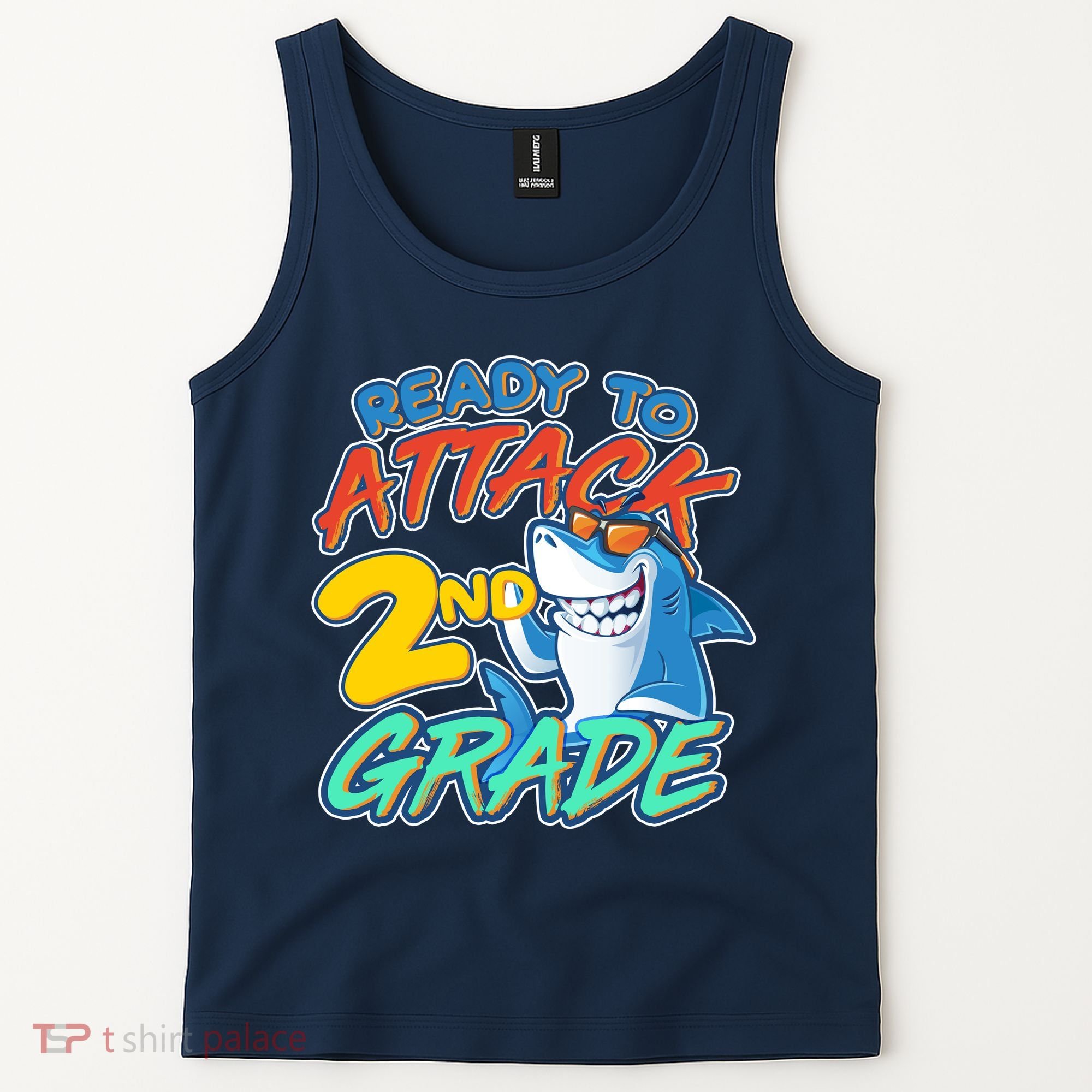 Ready to Attack 2nd Grade Shark Tank Top
