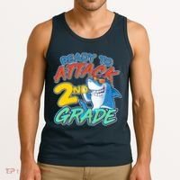Ready to Attack 2nd Grade Shark Tank Top thumb 3