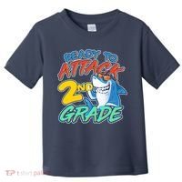 Ready to Attack 2nd Grade Shark Toddler T-Shirt thumb 0
