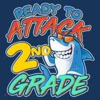Ready to Attack 2nd Grade Shark Women's T-Shirt thumb 6