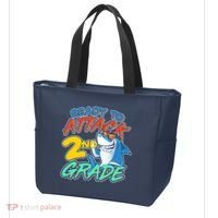 Ready to Attack 2nd Grade Shark Tote Bag thumb 3