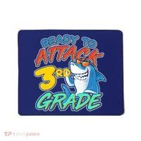 Ready To Attack 3rd Grade Shark Mousepad thumb 0