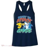 Ready To Attack 3rd Grade Shark Women's Tank Top thumb 0