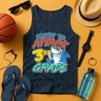Ready To Attack 3rd Grade Shark Tank Top thumb 4