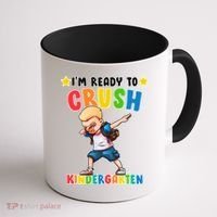 Ready To Crush Kindergarten Dabbing Boy Coffee Mug thumb 1