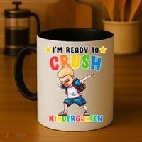Ready To Crush Kindergarten Dabbing Boy Coffee Mug thumb 4