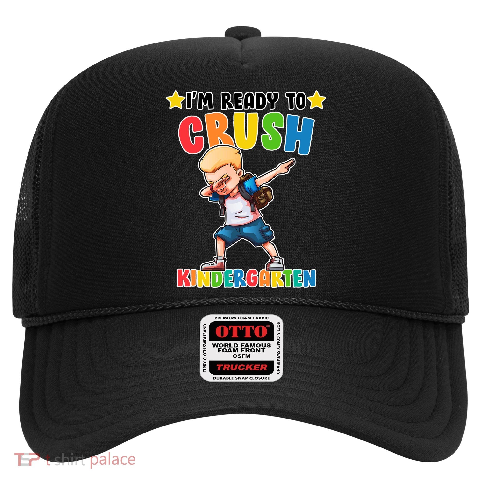 Ready To Crush Kindergarten Dabbing Boy Hat