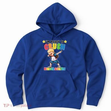 Ready To Crush Kindergarten Dabbing Boy Hoodie