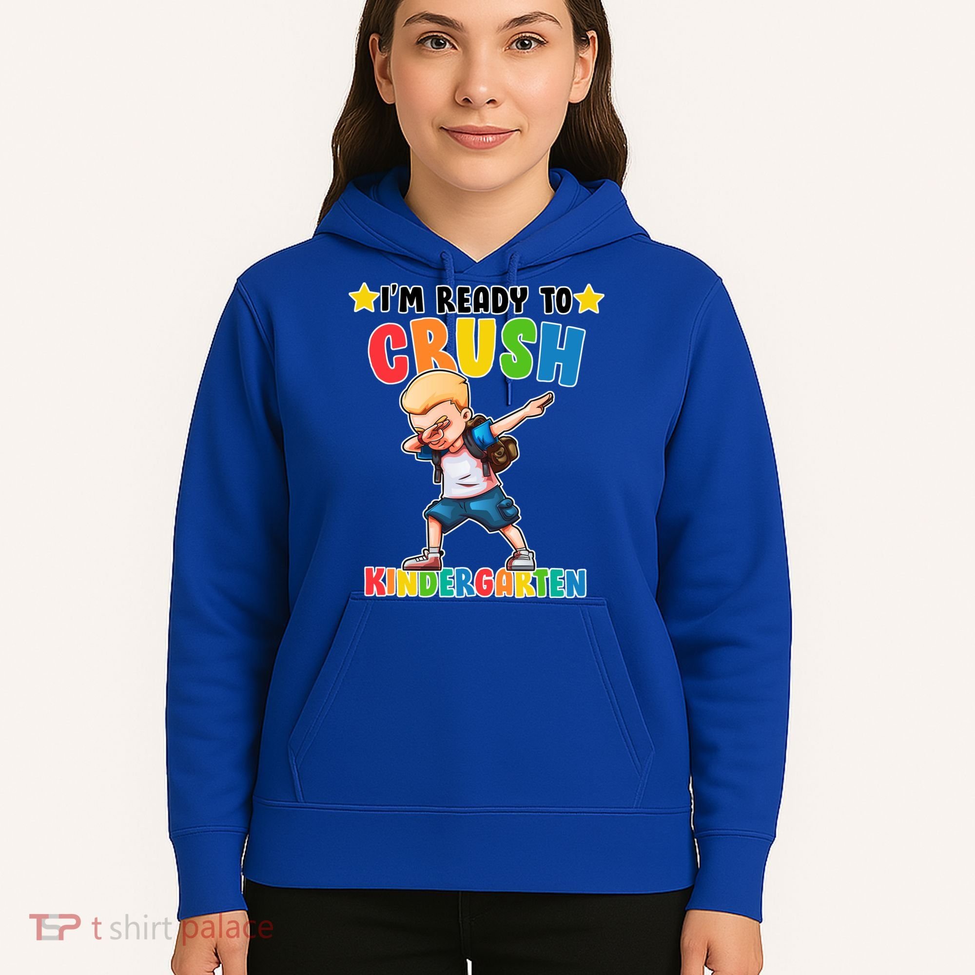 Ready To Crush Kindergarten Dabbing Boy Hoodie