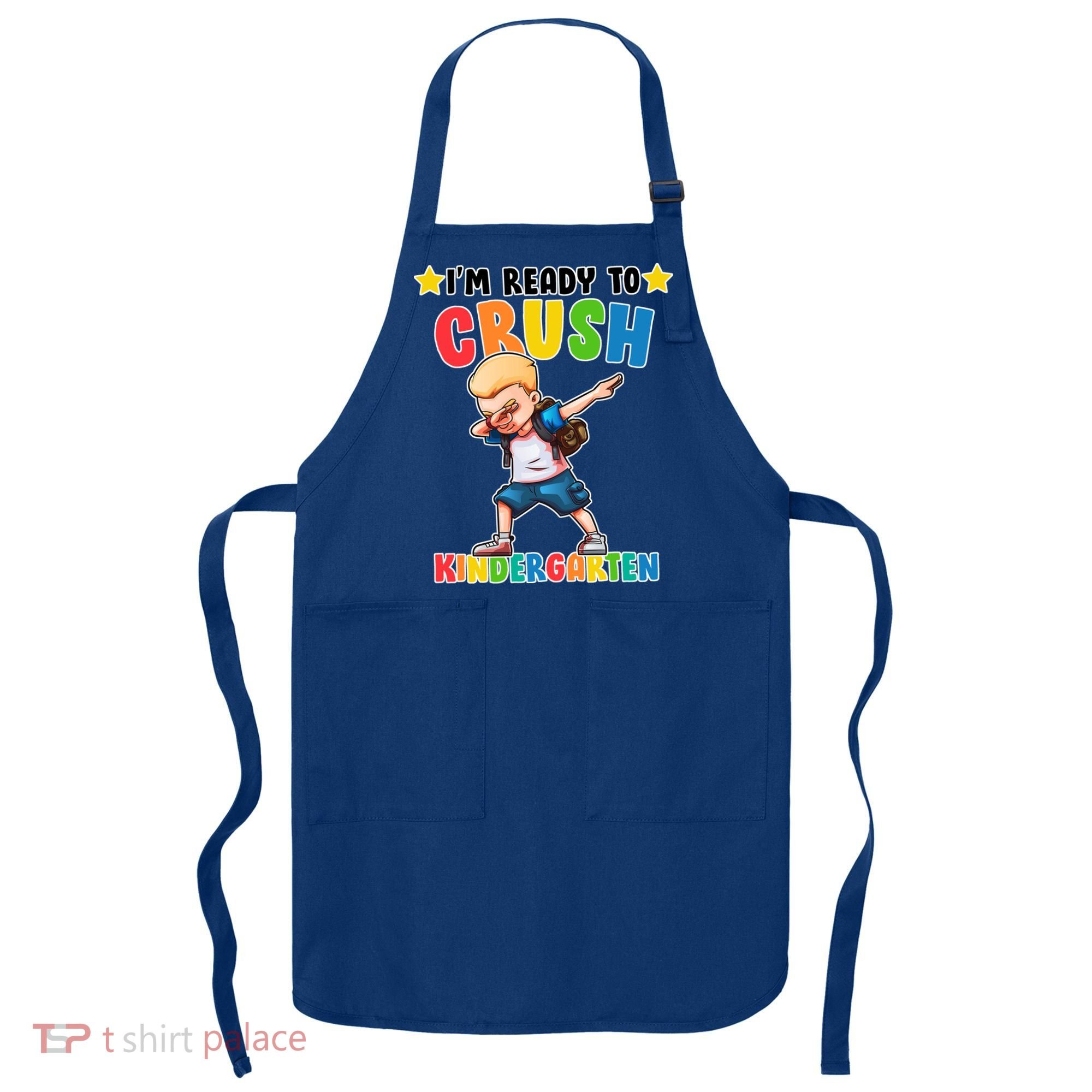 Ready To Crush Kindergarten Dabbing Boy Apron