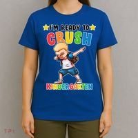Ready To Crush Kindergarten Dabbing Boy T-Shirt thumb 4