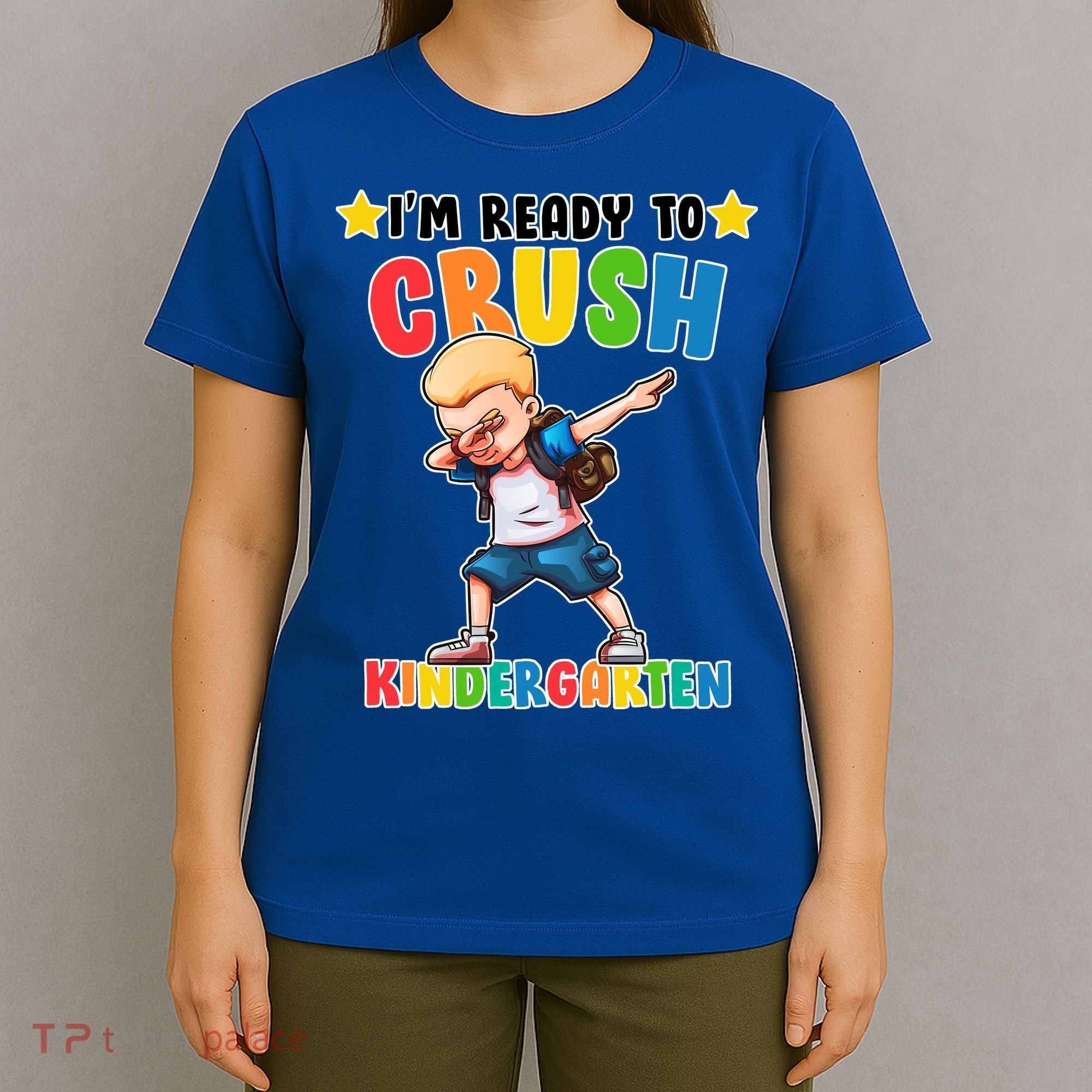 Ready To Crush Kindergarten Dabbing Boy T-Shirt