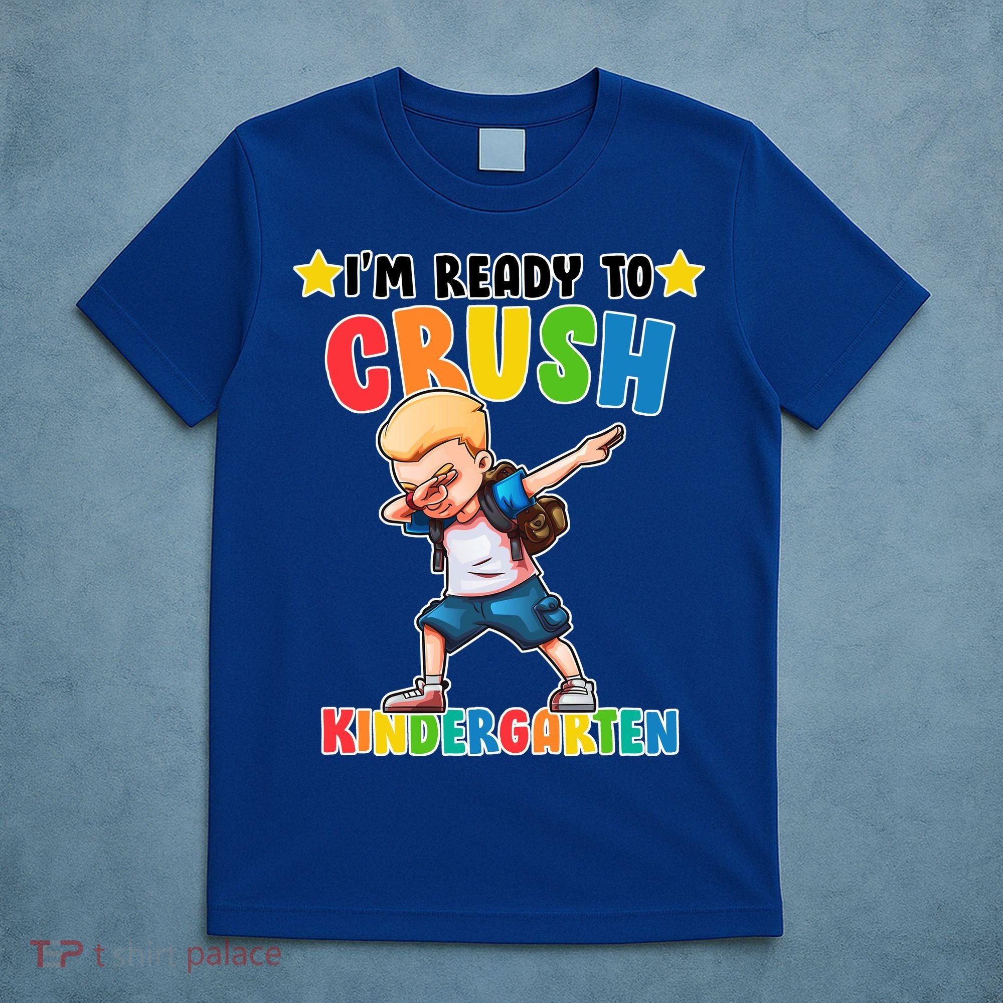 Ready To Crush Kindergarten Dabbing Boy T-Shirt