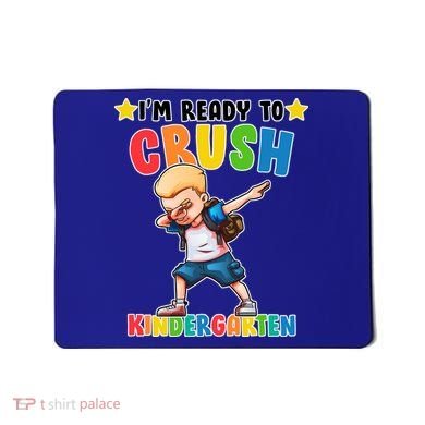 Ready To Crush Kindergarten Dabbing Boy Mousepad
