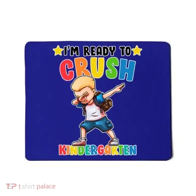 Ready To Crush Kindergarten Dabbing Boy Mousepad