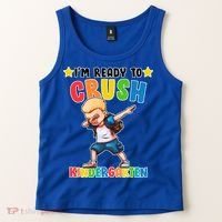 Ready To Crush Kindergarten Dabbing Boy Tank Top thumb 2