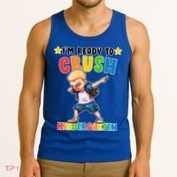 Ready To Crush Kindergarten Dabbing Boy Tank Top thumb 3