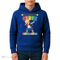 Ready To Crush Kindergarten Dabbing Boy Kids Hoodie thumb 4