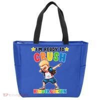 Ready To Crush Kindergarten Dabbing Boy Tote Bag thumb 0