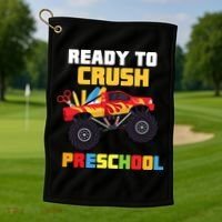 Ready To Crush Preschool Golf Towel thumb 1