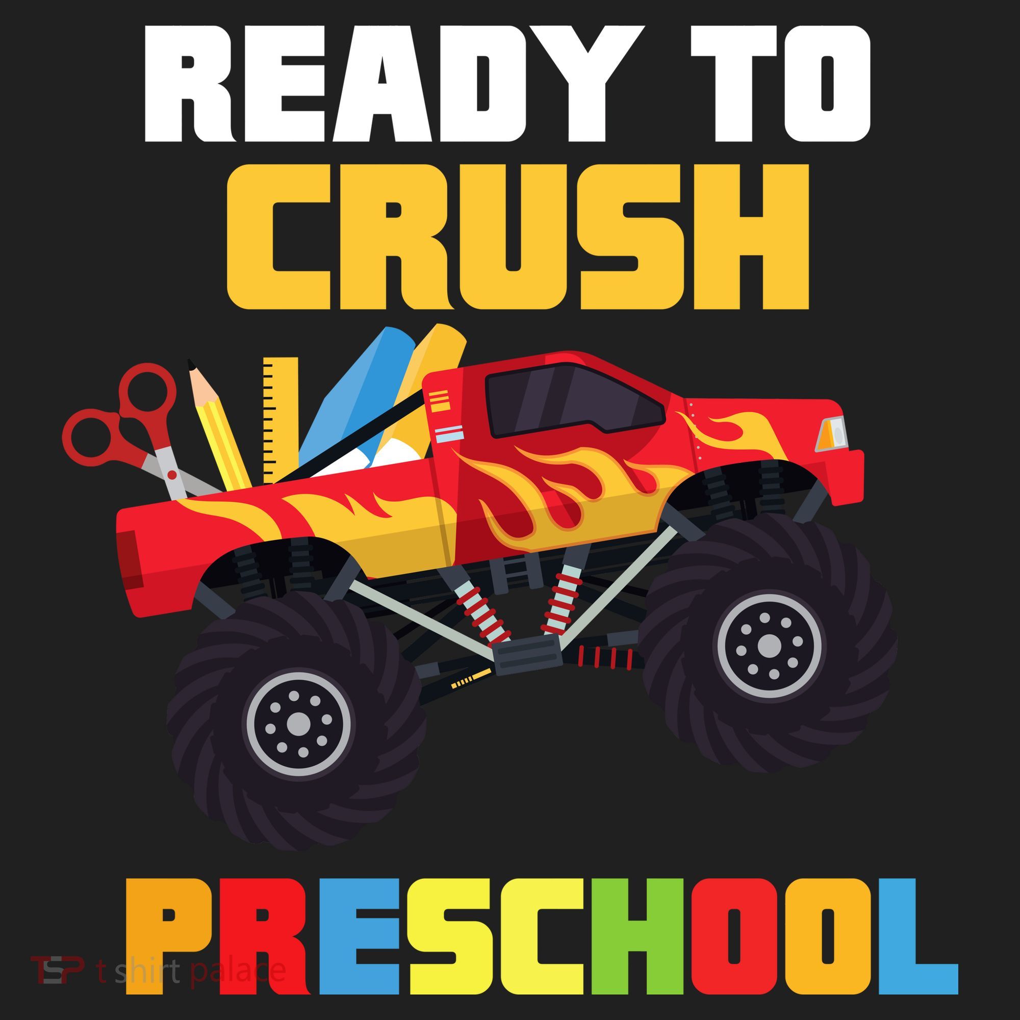 Ready To Crush Preschool Golf Towel