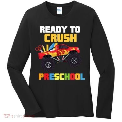 Ready To Crush Preschool Women's Long Sleeve Shirt