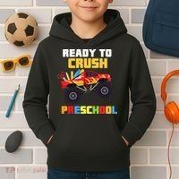 Ready To Crush Preschool Kids Hoodie thumb 2