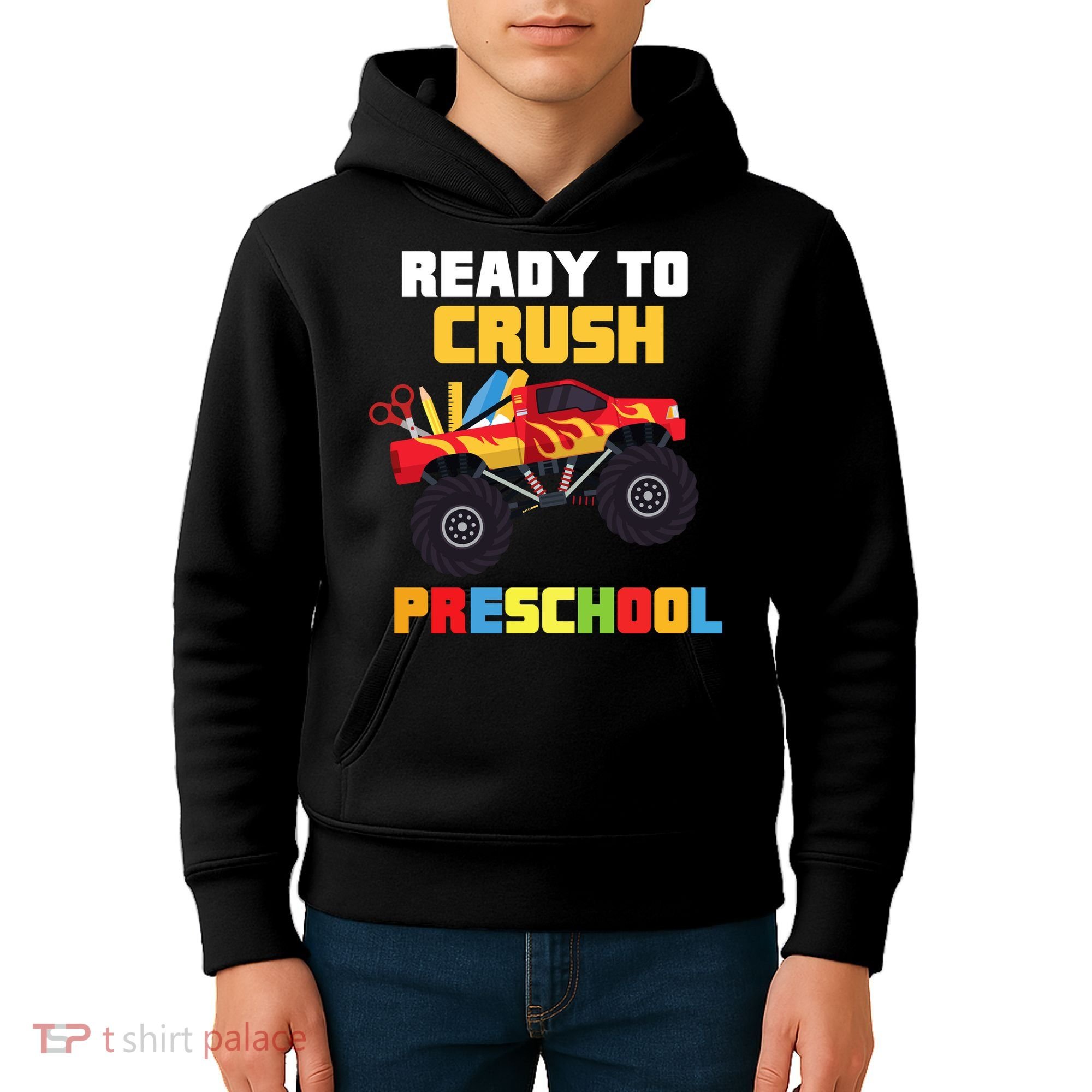 Ready To Crush Preschool Kids Hoodie