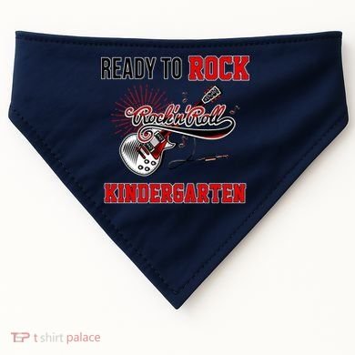 Ready To Rock Kindergarten USA-Made Doggie Bandana