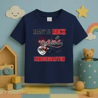 Ready To Rock Kindergarten Toddler T-Shirt thumb 3