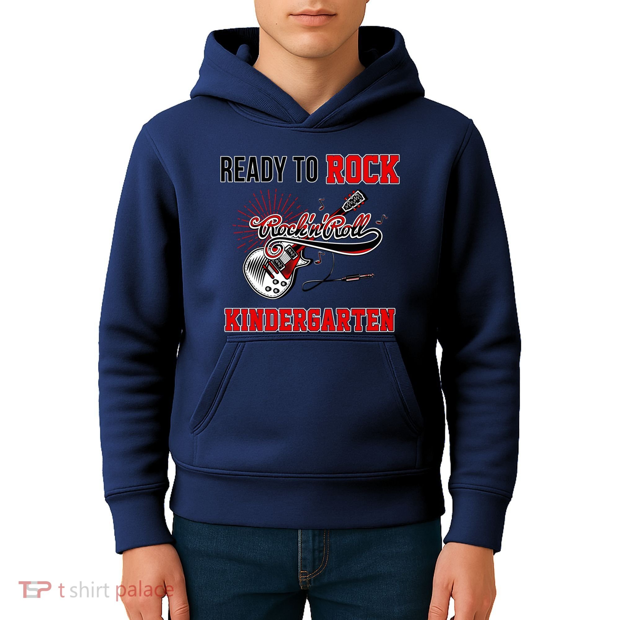 Ready To Rock Kindergarten Kids Hoodie