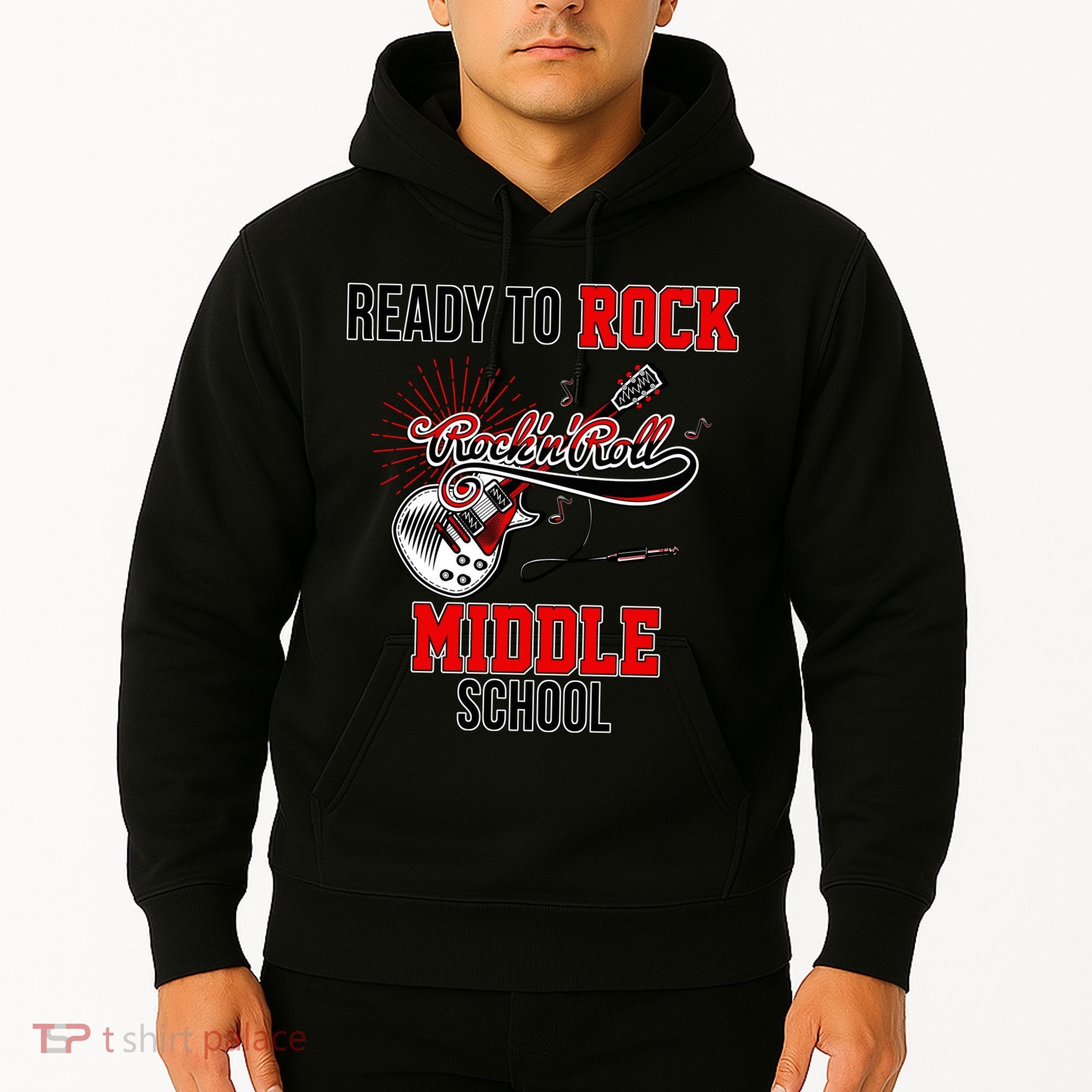 Ready To Rock Middle School Hoodie