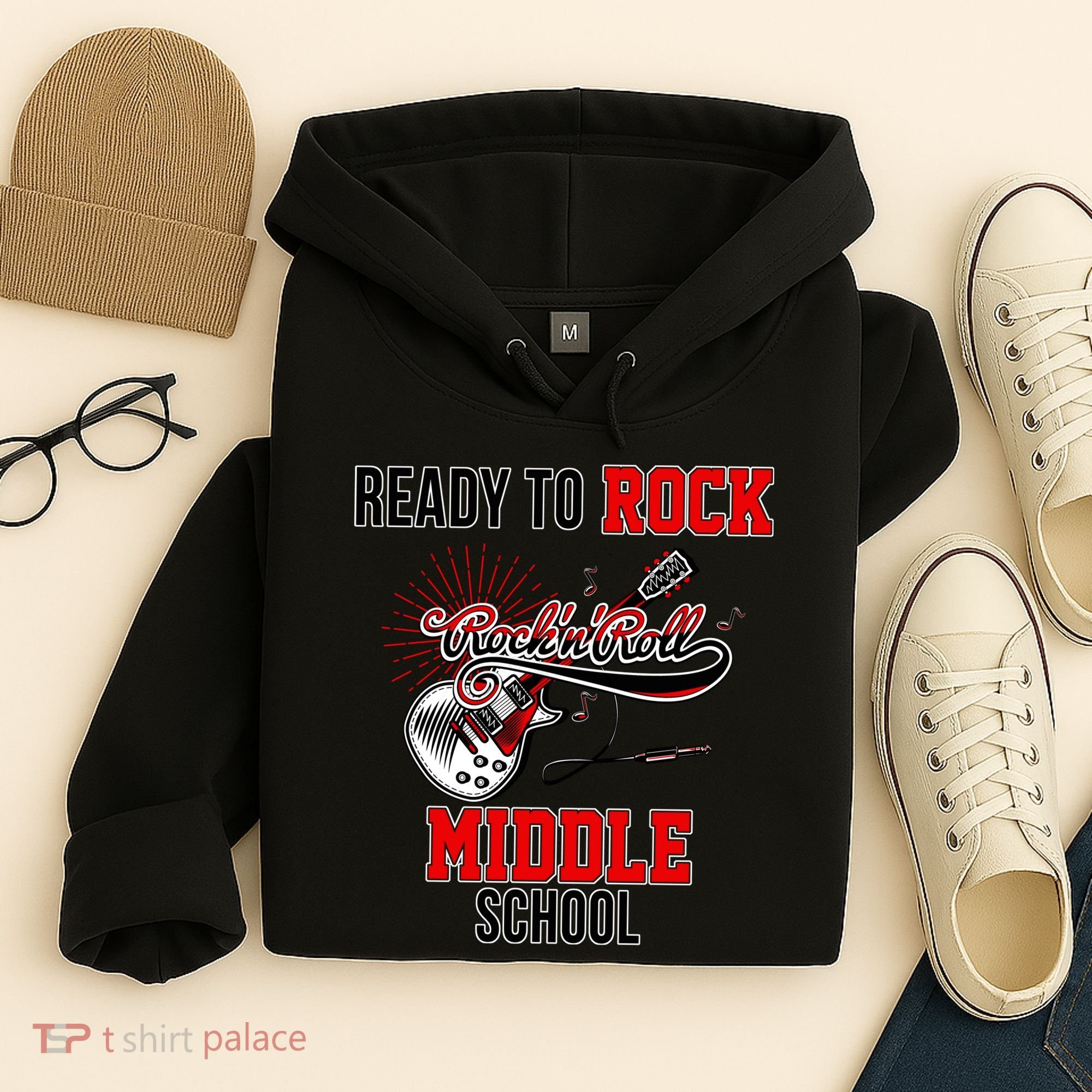Ready To Rock Middle School Hoodie