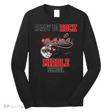 Ready To Rock Middle School Long Sleeve Shirt