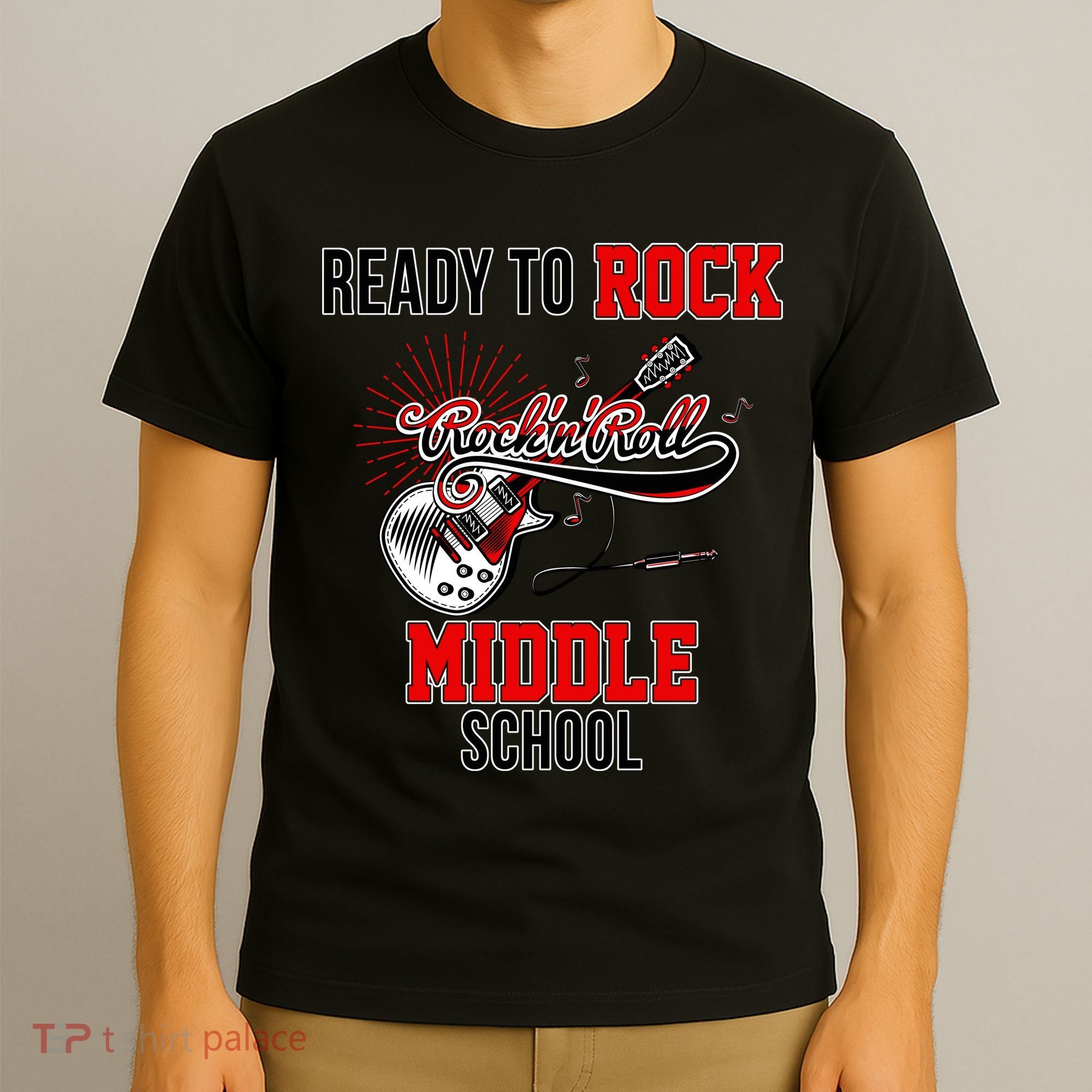 Ready To Rock Middle School T-Shirt