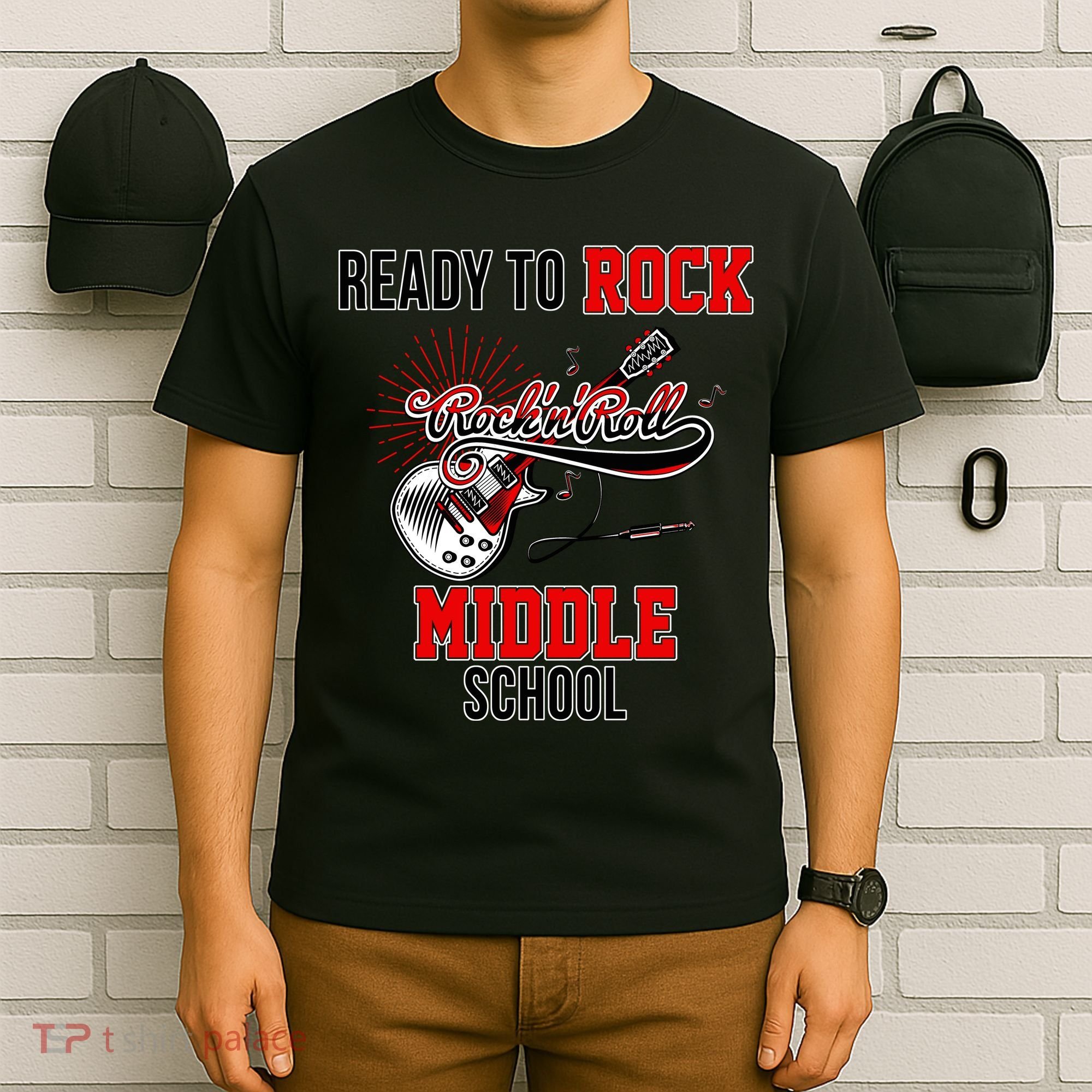 Ready To Rock Middle School T-Shirt