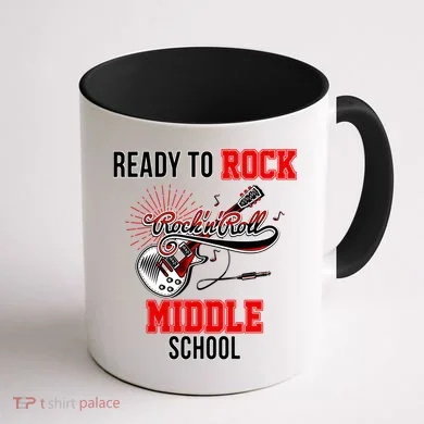 Ready To Rock Middle School Coffee Mug back