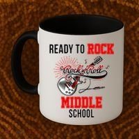 Ready To Rock Middle School Coffee Mug thumb 2