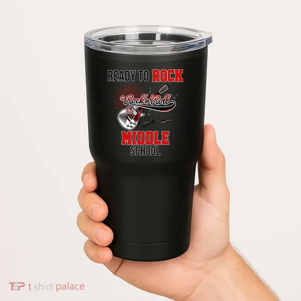 Ready To Rock Middle School Tumbler