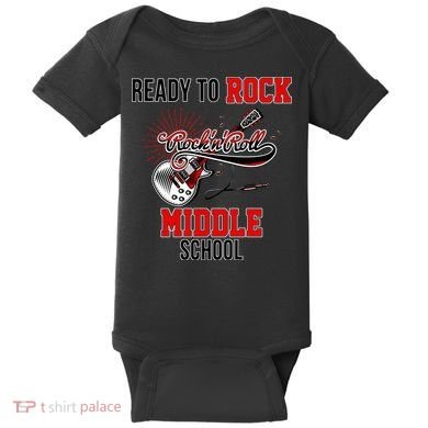 Ready To Rock Middle School Baby Bodysuit