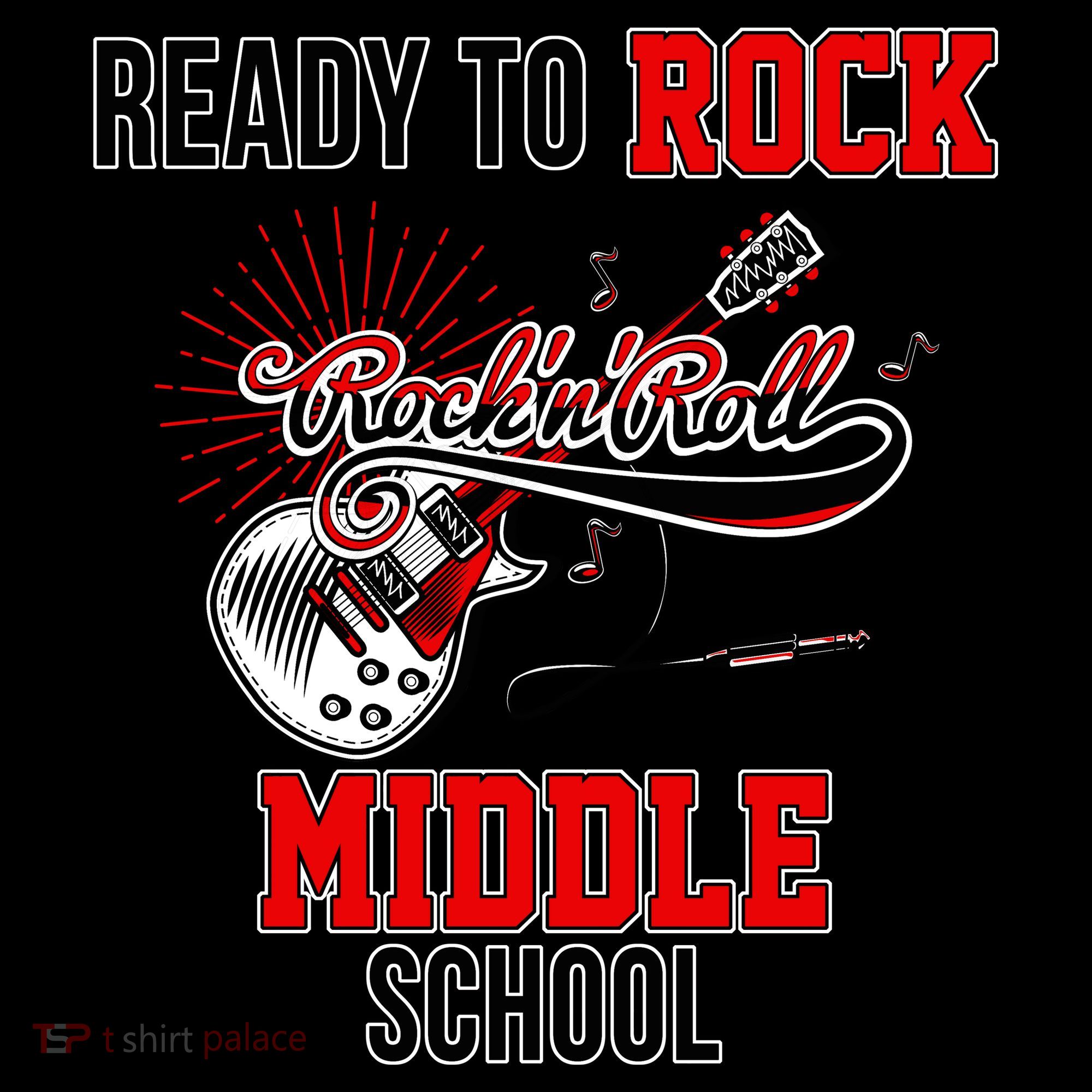 Ready To Rock Middle School Tank Top
