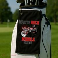 Ready To Rock Middle School Golf Towel thumb 2