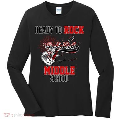 Ready To Rock Middle School Women's Long Sleeve Shirt