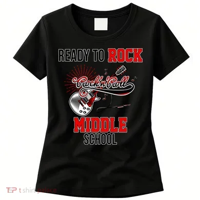 Ready To Rock Middle School Women's T-Shirt