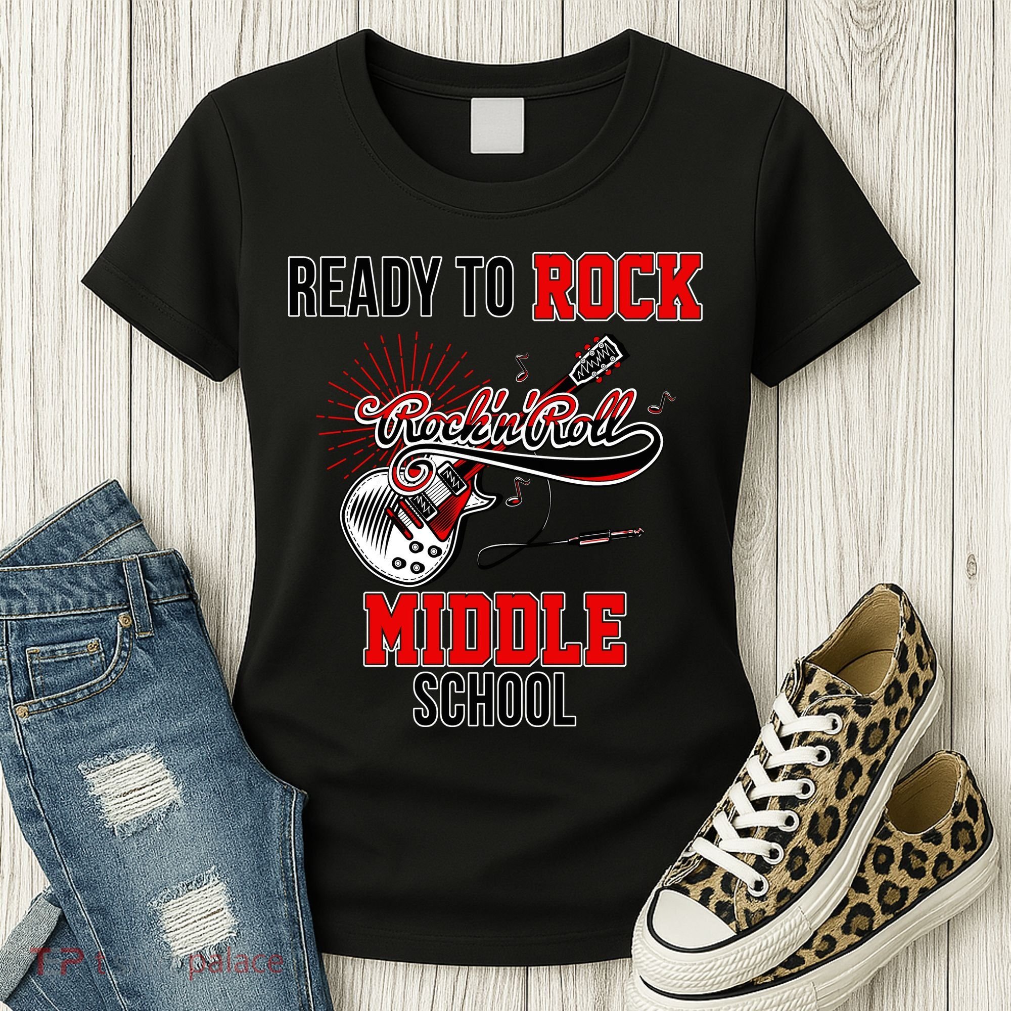 Ready To Rock Middle School Women's T-Shirt