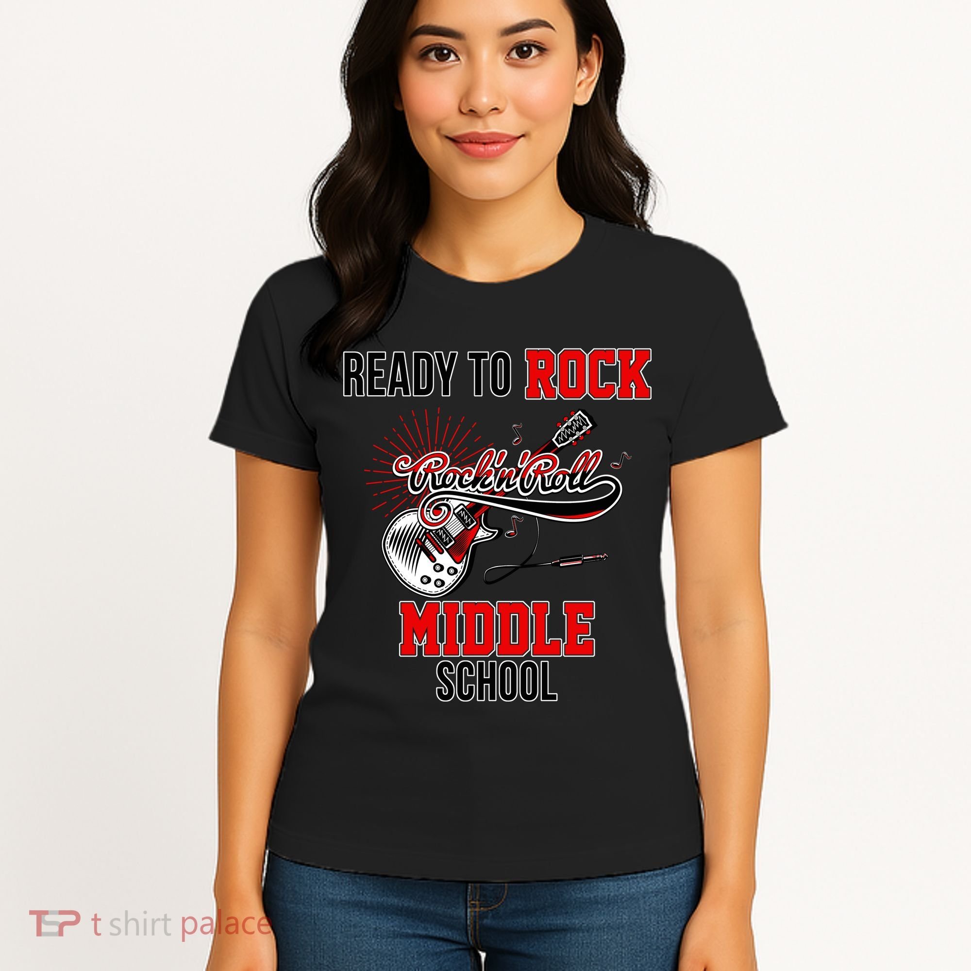 Ready To Rock Middle School Women's T-Shirt