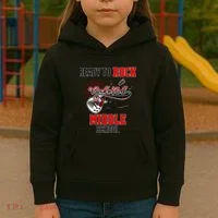 Ready To Rock Middle School Kids Hoodie thumb 3